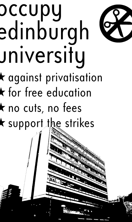 Occupy Edinburgh University